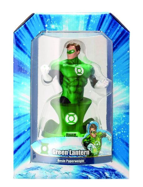 Green Lantern Resin Paperweight