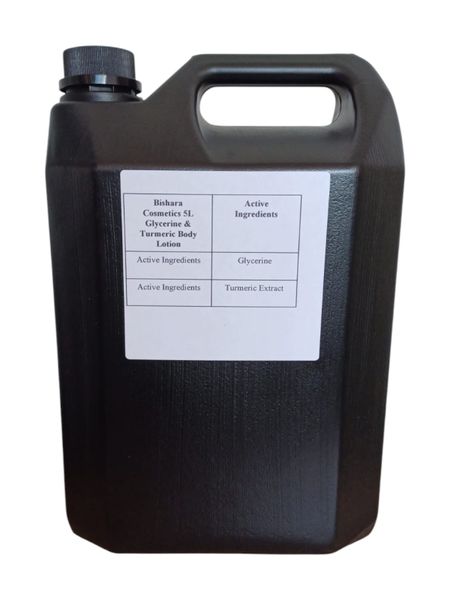 5L Bishara Cosmetics Glycerine &amp; Turmeric Body Lotion