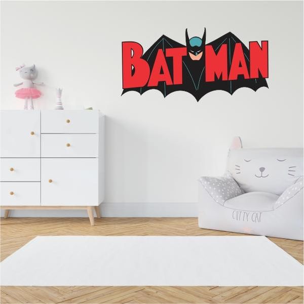 Batman Cape Kids Decal Vinyl Sticker