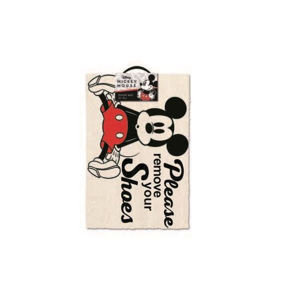 Mickey Mouse - Please Remove Your Shoes (Door mat) (Parallel Import)