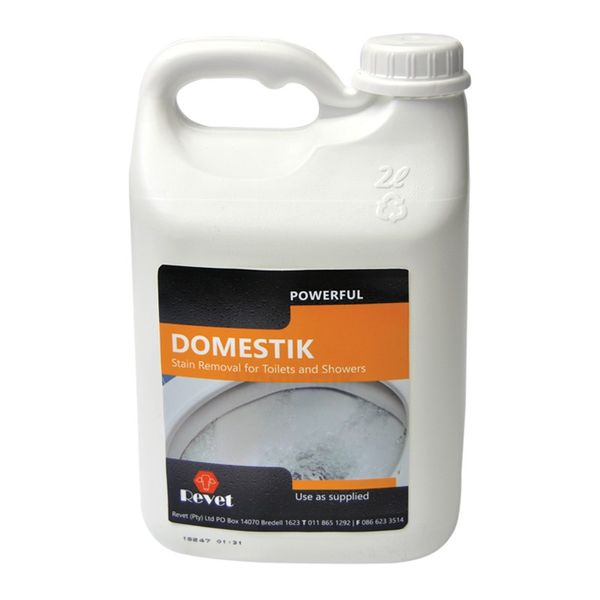 Revet - Stain Remover - Toilet &amp; Showers - 2L - Bulk Pack of 3