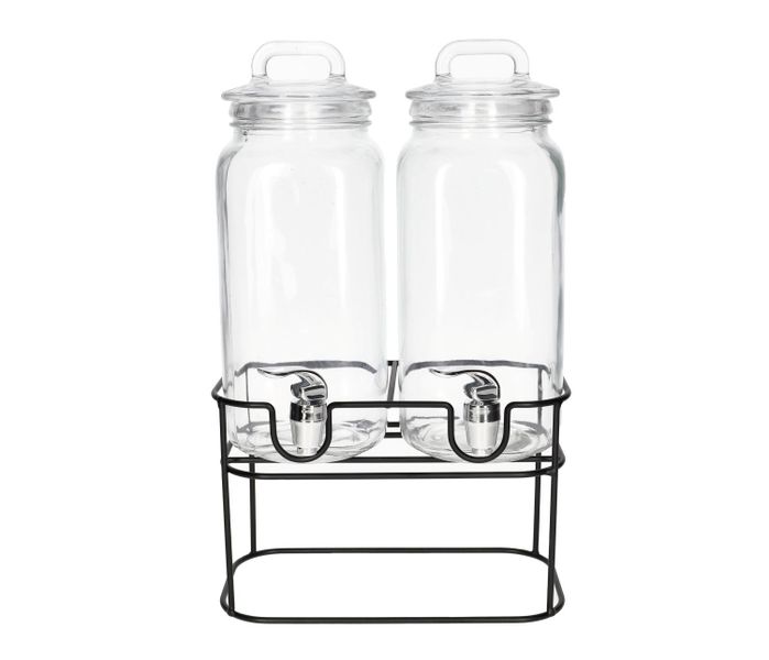 Danny Home Juice Dispensers with Iron Stand