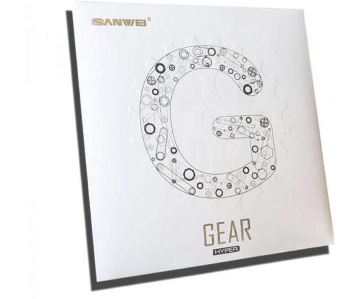 Sanwei Gear Hyper 38 Table Tennis Bat Rubber