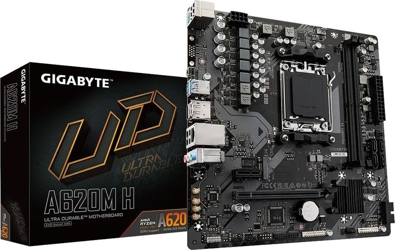 Gigabyte A620M H AMD A620 Ryzen Socket AM5
