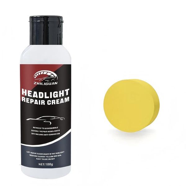 Professional Headlight Lens Repair &amp; Polish Kit