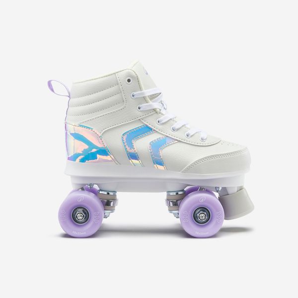 Oxelo Quad Roller Skates 100 - Lilac