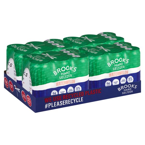 Brooks Hard Seltzer Watermelon