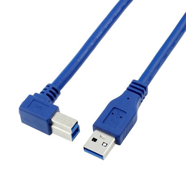 Pro Gamer USB 3.0 AM/BM Cable 90° Degree 1.0m 4041-2238
