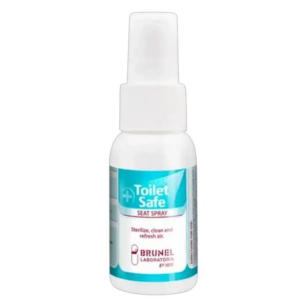 Brunel Laboratoria Toilet Safe Seat Spray Sterilize Clean Refresh Air 50ml
