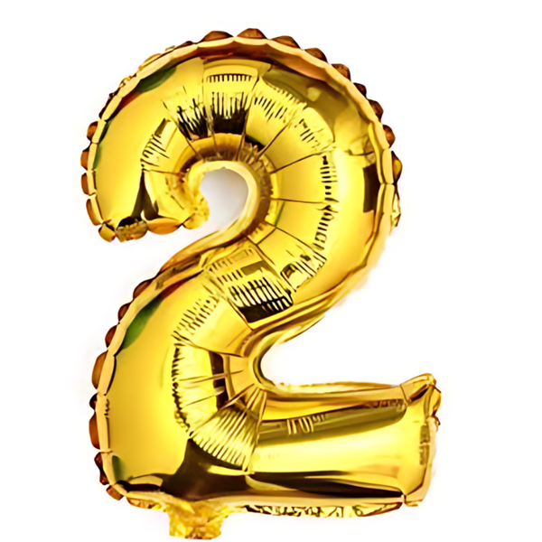 Gold Foil Balloons 32inch - No 2