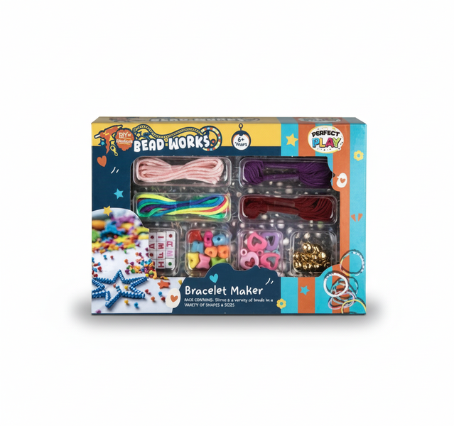 Perfect Play Friendship Bracelet Maker Kit for Kids - DIY Arts and Crafts