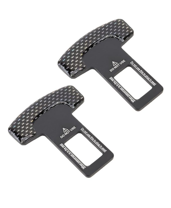 Car Safety Seat belt Clip -Carbon - (2pcs) | Shop Today. Get it ...