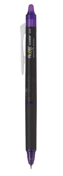 Pilot Frixion Clicker Point 0.5mm Erasable - Box of 12 - Violet