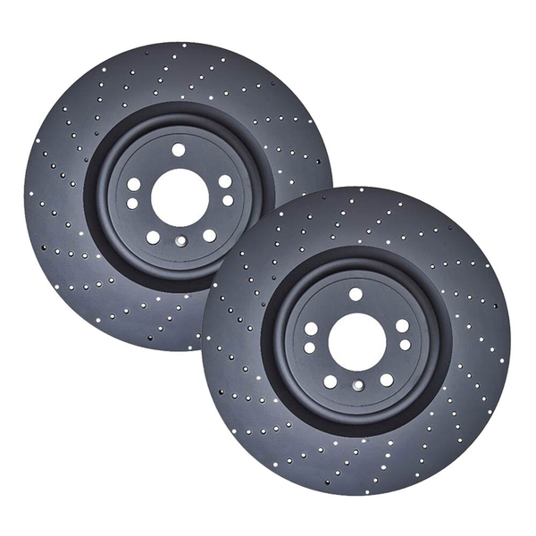 Pair ventilated rear Brake Disc Mercedes A Class W176