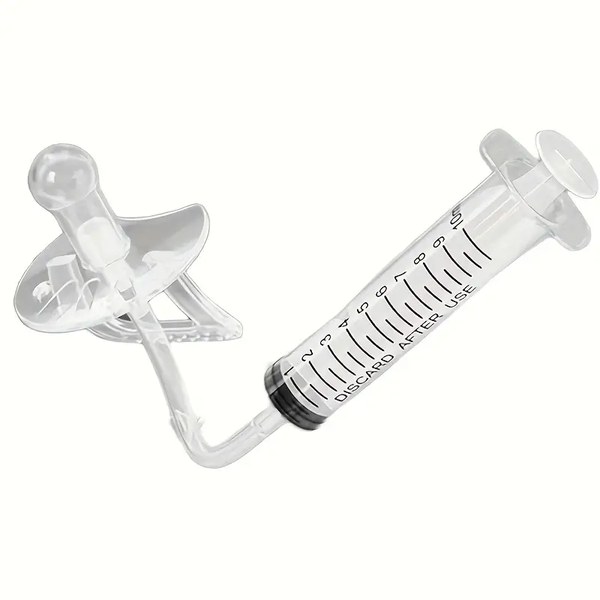Silicone Medicine Dispenser Set with Pacifier &amp; Syringe
