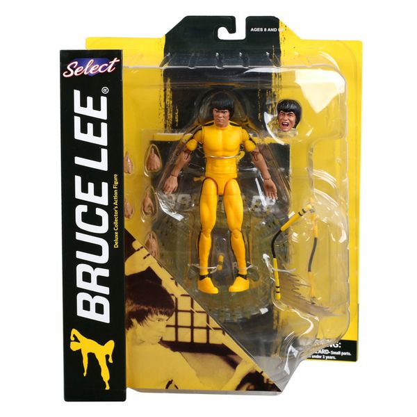 Bruce Lee Select Yellow Jumpsuit Figure