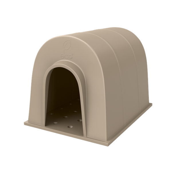 ECO Exploded Kennel Dog House - Desert Beige - Medium
