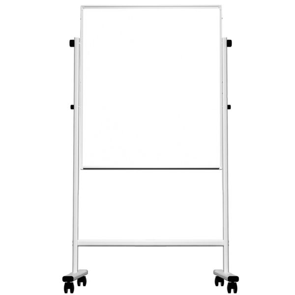 DELI 90×60cm Whiteboard Magnetic - Compact Aluminum Frame Office Board