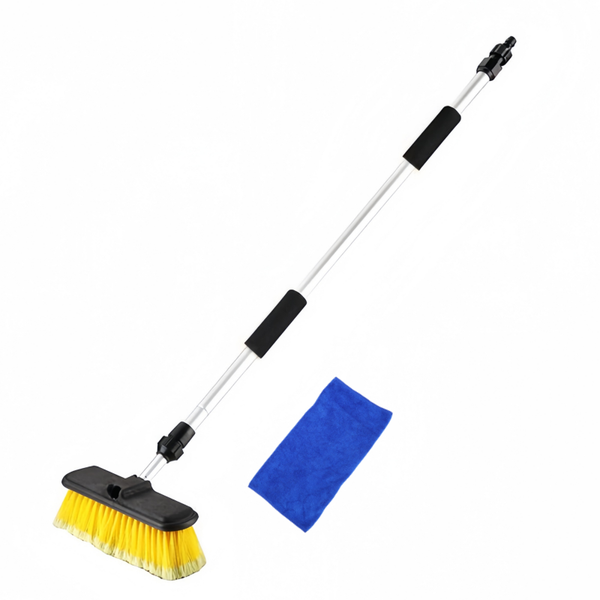 Scalable 2.3m Wash Brush with Water Connection and Wash Cloth