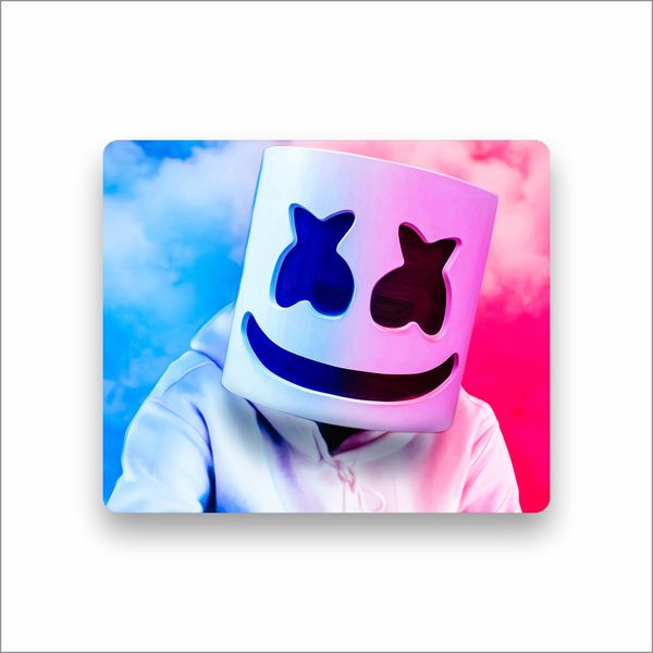 Blue Marshmellow Mouse Pad
