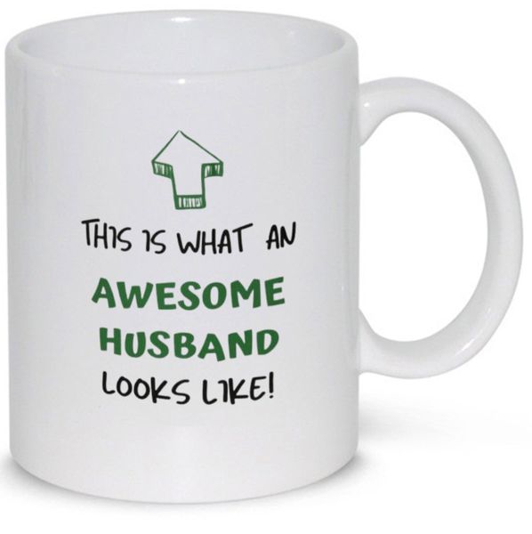 Awesome Husband Birthday Christmas Anniversary Valentine Gift Coffee Mug
