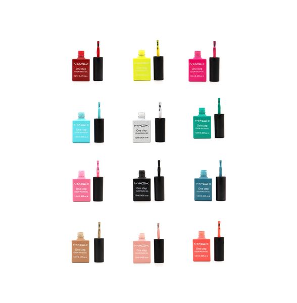 MAGK One Step Colour Gel Polish - 12ml x 12 Colours