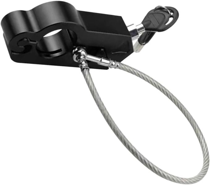 Theft-proof Handlebar &amp; Helmet Lock Dual-use Design Enhanced Compatibility