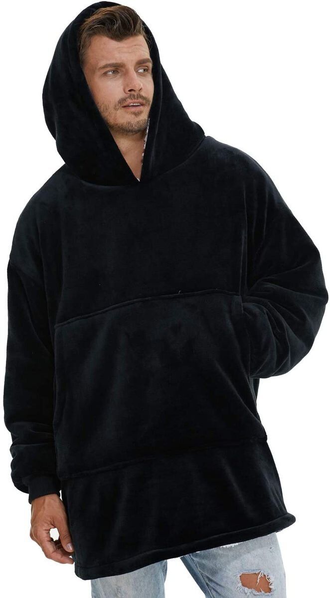 Huggle blanket Hoodie, Ultra Plush Blanket - One Size fit all | Shop Today. Get it Tomorrow ...