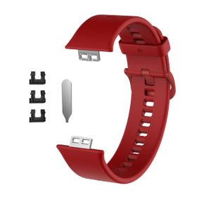 Single Color Silicone Watch Strap for Huawei Watch Fit | Shop Today ...