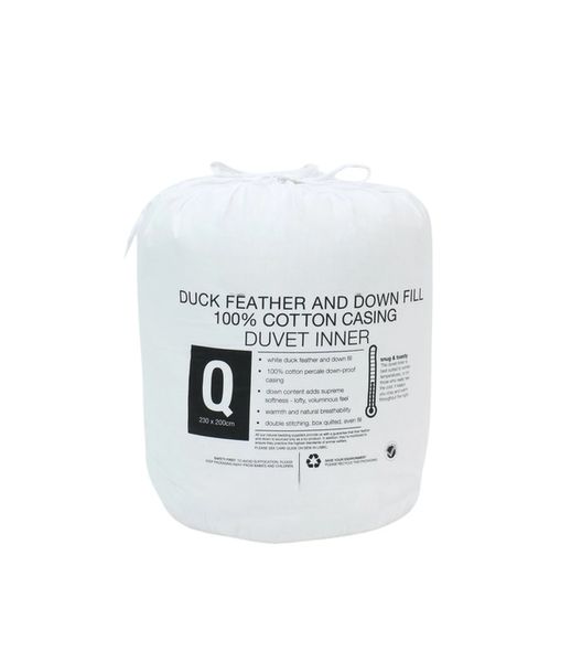 Premium Duck Feather And Down Duvet Inner - Queen Size