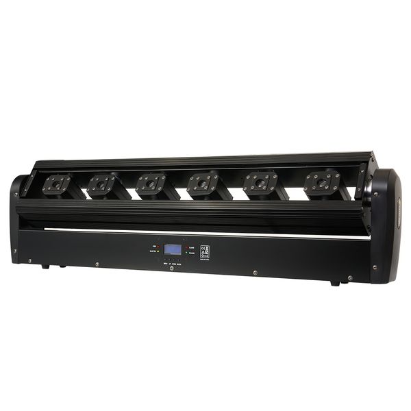 Stingray 6 - 6-Eyes RGB Beam Moving Head Laser Light DMX-512 Control 6-Eyes RGB Laser Output: Intense red, green, and blue beams for vivid color
