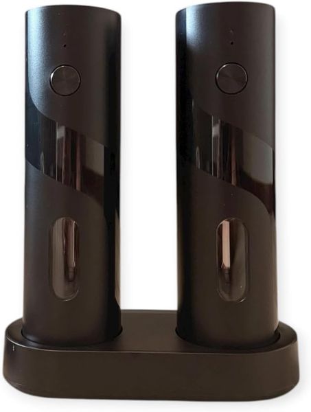 Electric Rechargeable Salt and Pepper Grinder Set Pepper Mill Grinder