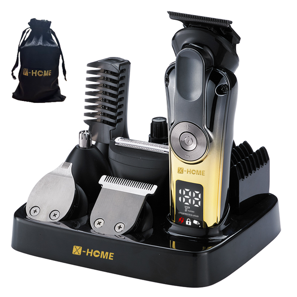 X-HOME Mens Electric Hair Clipper Trimmer Groomer - Full Body Grooming Kit