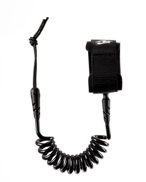 Creatures Icon Wrist Bodyboard Leash - White Black