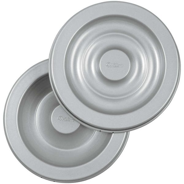 Wilton Heart Tasty Fill Cake Baking Pan Tin Set Non-Stick Decorating