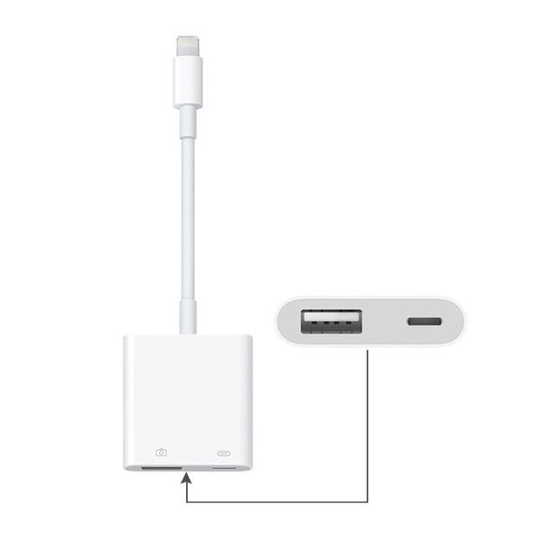 Lightning to USB 3 Camera Digital iPhone AV Adapter