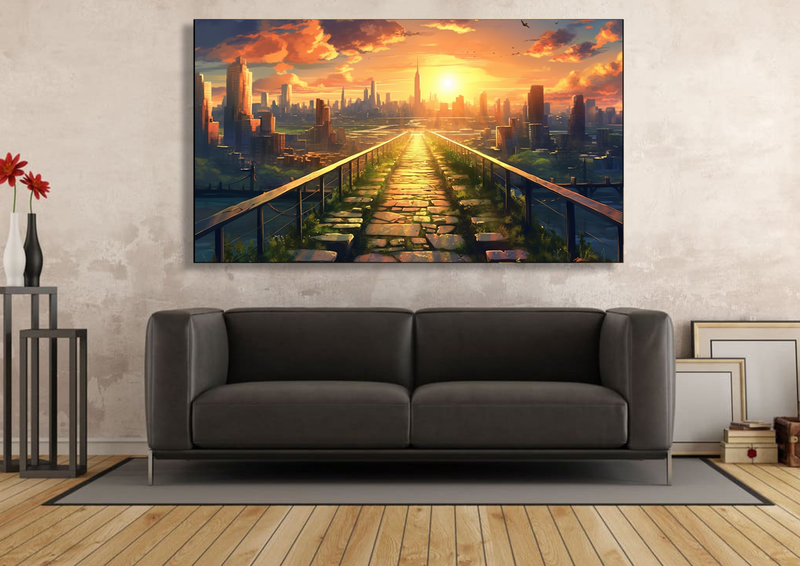 Canvas Wall Art - Path toProgress Abstract - IM0306