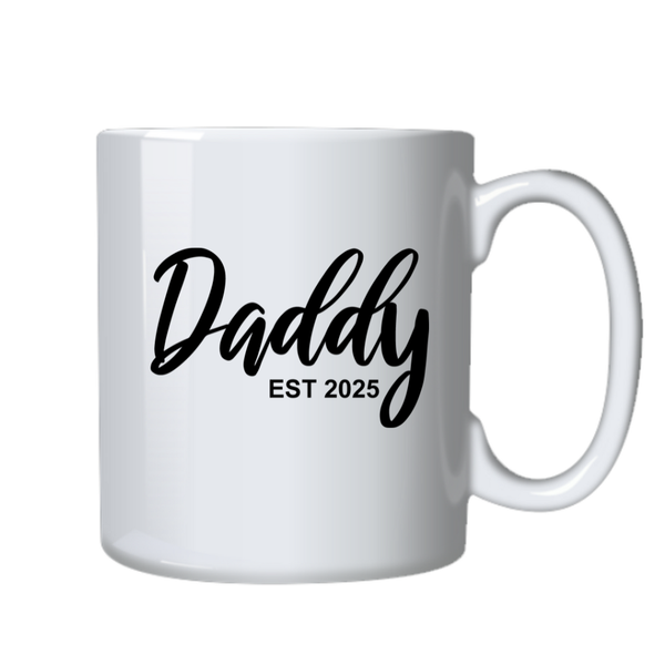 New Daddy 2025 Father's Day Birthday Christmas Gift Cup Mug 501