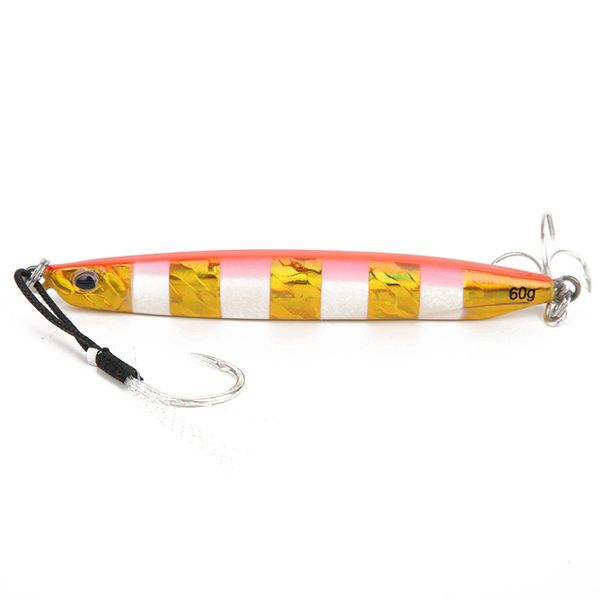 Luminous Metal Lure Bait for Slow Rock Sea Fishing
