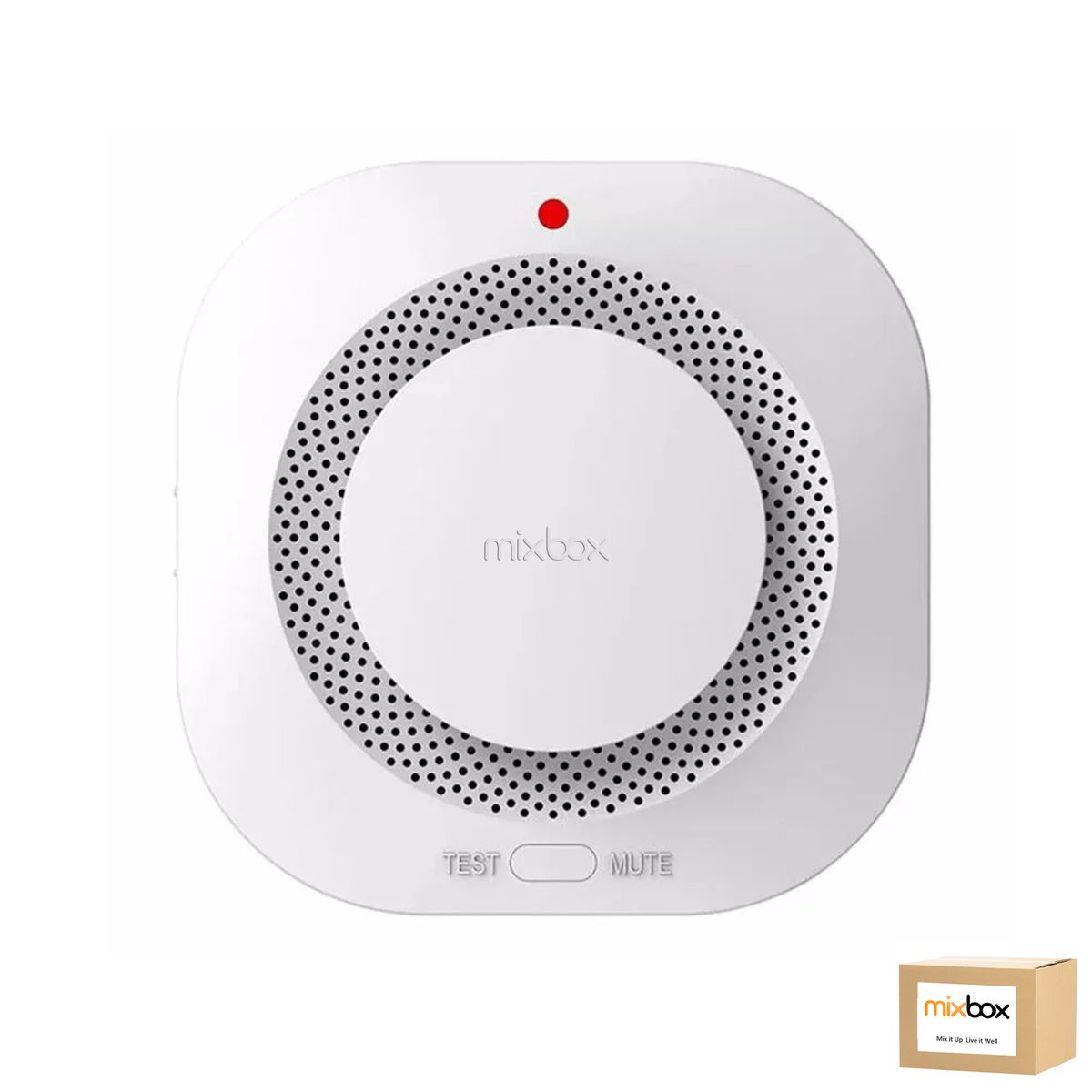 Mix Box Smart Wi-Fi Smoke Detector Sensor