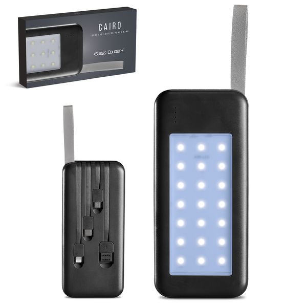 Swiss Cougar - Cairo - 10000mAh Lantern &amp; Power Bank