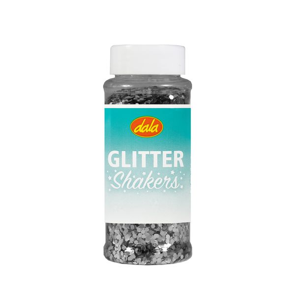 Dala Silver Glitter Flake Shaker 70g 2mm
