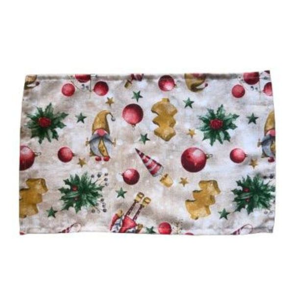 Christmas Cotton Placemats , Set of 8 PIECES 45X30cm