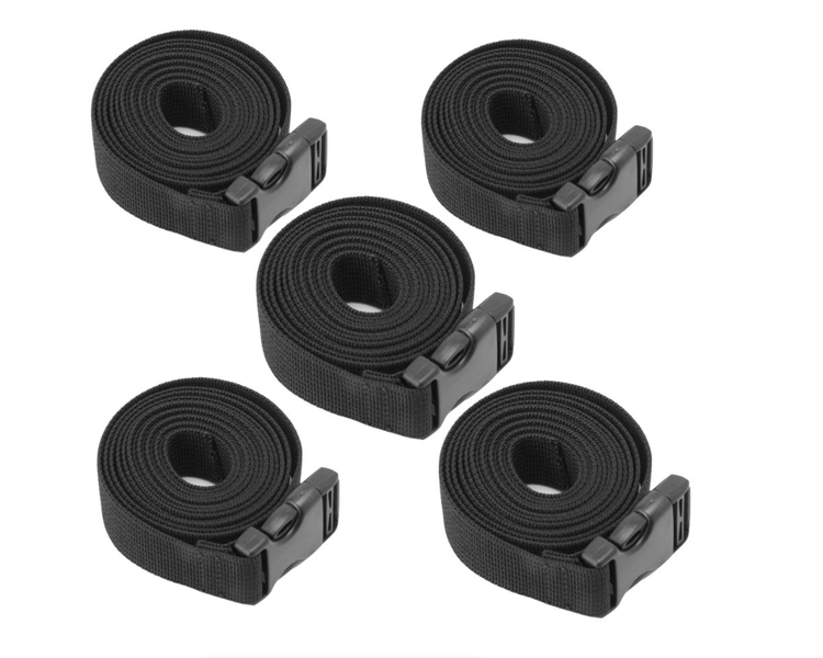 Outdoor Portable Multifunctional Luggage Straps 200cm 5PCS