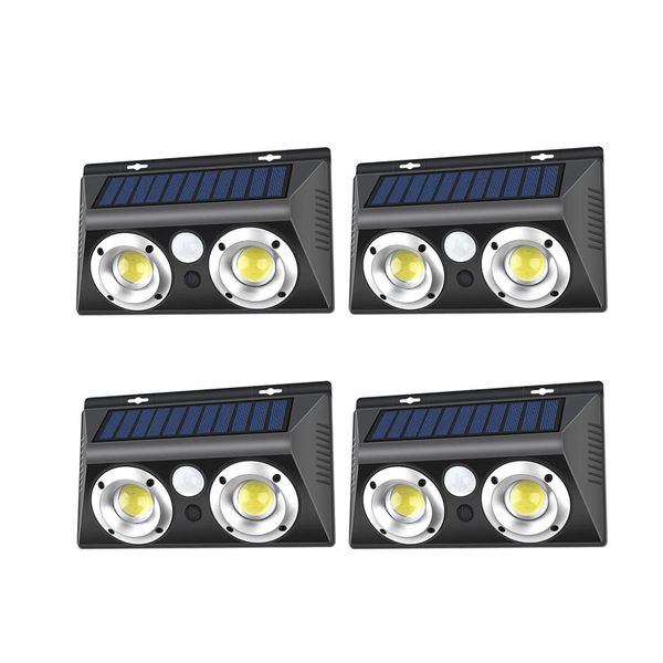 4 Set Of Solar Powered LED Wall Light Q-TY022