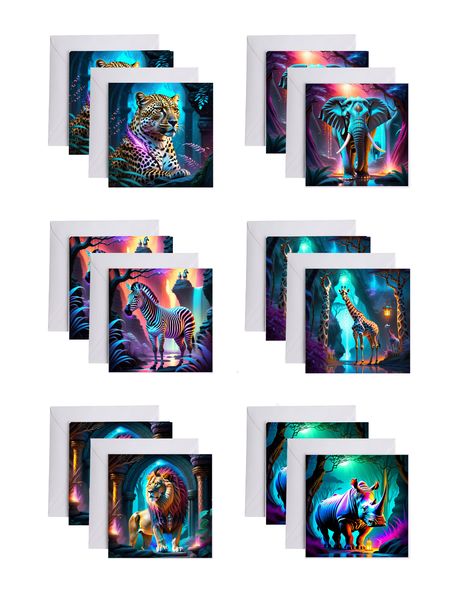 Gift Cards - South African Animals