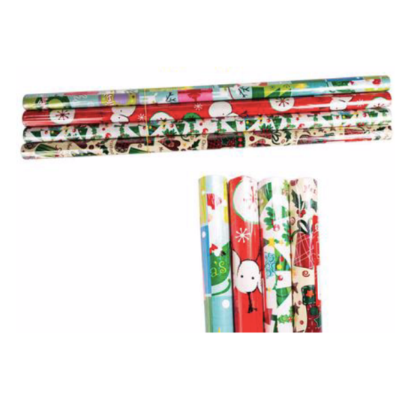 Stationary - Christmas Gift Wrap 1m