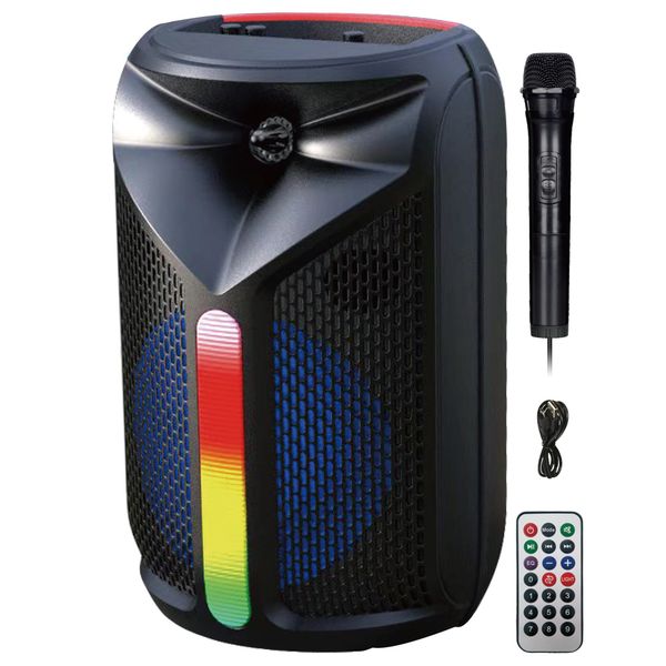 GZMTN 8.5'' Wireless Bluetooth Speakers Portable Speaker with Microphone