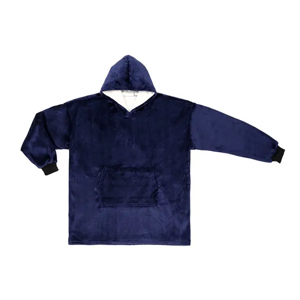 Oversized plush hoodie blanket/lazy pajamas/home clothes