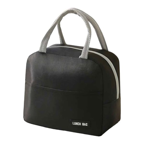 Lunch Bags Solid Colour Insulated Cooler Box Meal